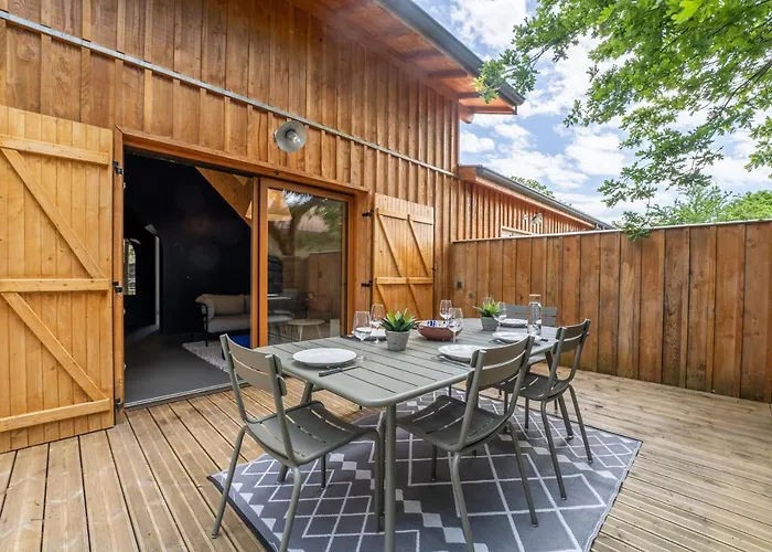 Feriehus Wood House - Maison Bois Atypique A