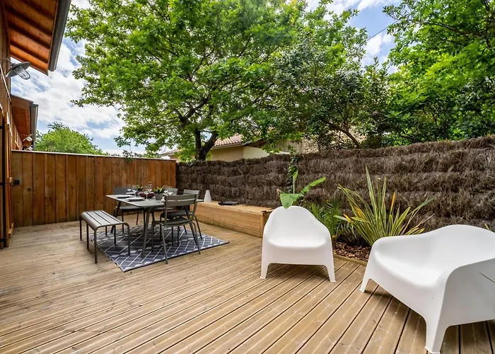 Wood House - Maison Bois Atypique A Feriehus Andernos-les-Bains